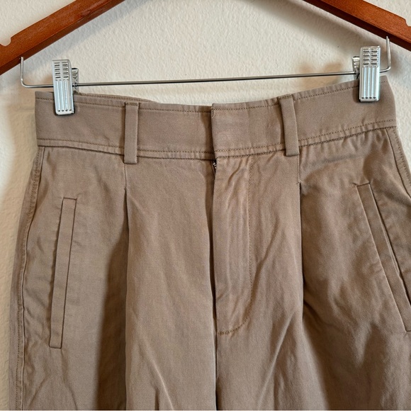 Everlane The Way-High Tencel Drape Wide Leg Pants Tan - Picture 7 of 16